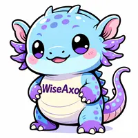 WiseAxo chibi mascot